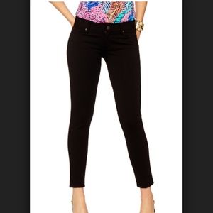 Lilly Pulitzer Worth Skinny Black Size 8